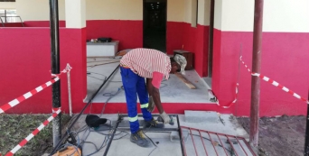 Continue a acompanhar as obras na Beira