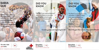 Comemoração do Dia Mundial da Cruz Vermelha e do Crescente Vermelho